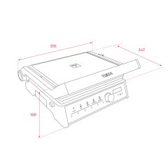 Teka Elıte Grıll BK-SS 2000 W Izgara ve Tost Makinesi