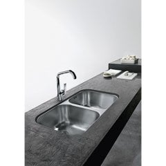 Franke Baccini AMX 120 Inox tezgah altı evye