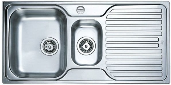 Teka Princess 60 Paslanmaz Çelik Sağ Damlalıklı Eviye