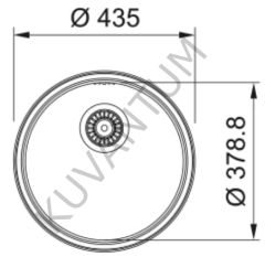 Franke Rondo ROX 610/110-38