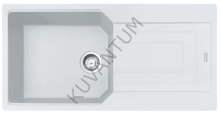Franke Urban Ubg 611-100 Bianco Granit Evye