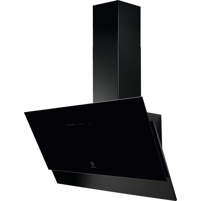 Electrolux LFV619K 90 cm Siyah Duvar Tipi Davlumbaz