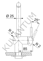 Franke ATLAS NEO Spiralli Antrasit
