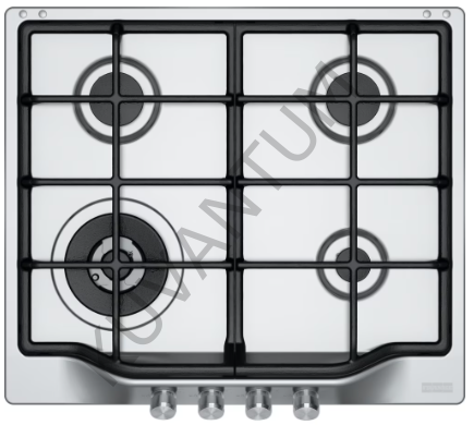 Franke FHTL 604 3G TC XS C Wok Gözlü Inox Ankastre Ocak