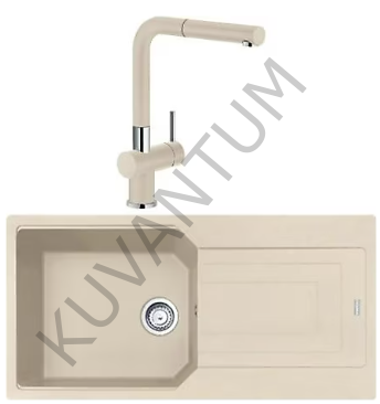 Franke Urban UBG 611-100 Avena + Franke Active Plus Doccia 2.0 Armatür
