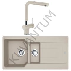 Franke Urban UBG 651-100 Sahara + Franke Active Plus Doccia 2.0 Armatür