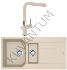Franke Urban UBG 651-100 Avena + Franke Active Plus Doccia 2.0 Armatür