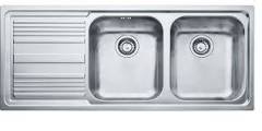 Franke Logica Line LLX 621 Inox Sol Damlalıklı