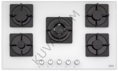 Franke FHNS 905 4G TC WH C Wok Gözlü Beyaz Cam Ankastre Ocak