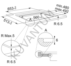 Franke Mythos FMY 658 I FP BK Black Glass İndüksiyonlu Ankastre Ocak