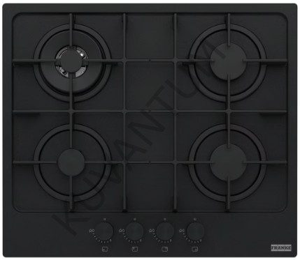 Franke FHMA 604 3G DC MB C Wok Gözlü Siyah Ankastre Ocak