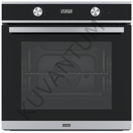 Franke Smart FSM 86 H XS Inox + Nero Dijital Siyah Ankastre Fırın