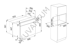 Franke Mythos FMY 45 MW BK Black Frame Mikrodalgafırın