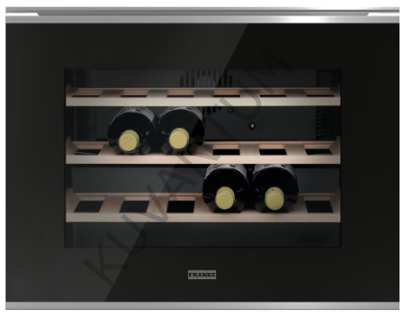 Franke FMY 24 WCR XS Black+ Inox Frame Şaraplık