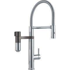Vital Kapsül Filtre Sistemi Spiralli Krom/Gun Metal