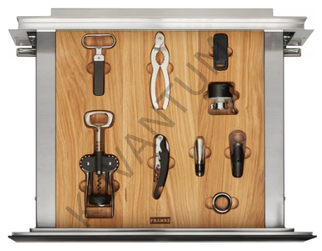 Franke Mythos FMY 14 WCRD XS Compact Seriler Şaraplık Aksesuar Çekmecesi Siyah + Inox