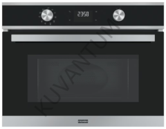 Franke Smart FSM 45 MW XS Inox + Nero Siyah Cam 40 Litre Kombi Mikrdolaga Fırın
