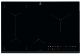 Electrolux EIS87453 İndüksiyonlu Siyah Cam Ankastre Ocak