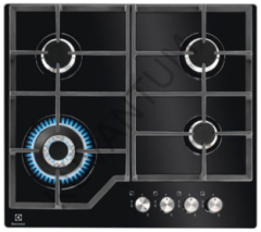 Electrolux KGG64362K Wok Gözlü Siyah Cam Ankastre Ocak