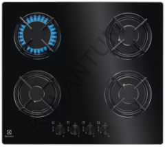 Electrolux EGT6242NVK Siyah Cam Ankastre Ocak