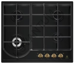 Electrolux EGH6343ROR Wok Gözlü Siyah Ankastre Ocak