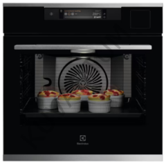 Electrolux KOAAS31CX SteamPro Siyah Ankastre Fırın