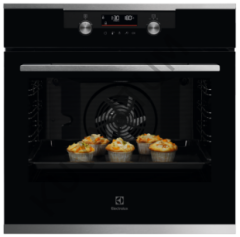 Electrolux KODDP77WX SteamBake Siyah Ankastre Fırın