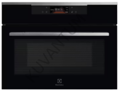 Electrolux KVLBE08X Kompakt Siyah Ankastre Fırın
