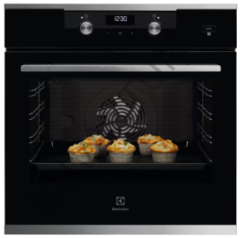 Electrolux KODEF70X SteamBake Siyah Ankastre Fırın