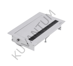 Hafele GOO Priz 2 Priz UPS CAT6 CAT3 HDMI USB Mat Eloksal