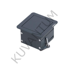 Hafele ODIN SMART 1 Priz 2 USB Antrasit