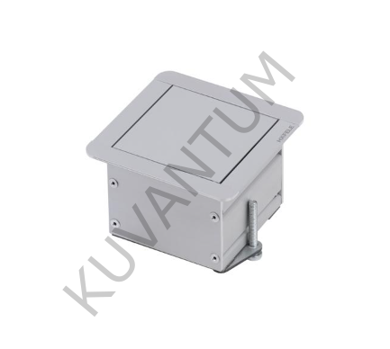 Hafele ODIN SMART 1 Priz 2 USB Mat Eloksal