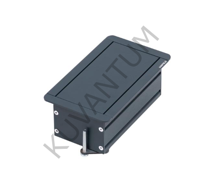 Hafele ODIN PLUS 1 Priz UPS CAT6 CAT3 Antrasit