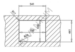 Teka FlexLinea RS15 50,40 Titanyum Evye