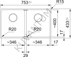 MARIS MRG 120-35-35 NERO GRANİT EVİYE + ACTIVE PLUS ARMATÜR + SIVI SABUNLUK
