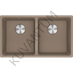 MARIS MRG 120-35-35 OYSTER GRANİT EVİYE + ACTIVE PLUS ARMATÜR + SIVI SABUNLUK