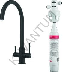 Franke Lina Clear Water Matt Black
