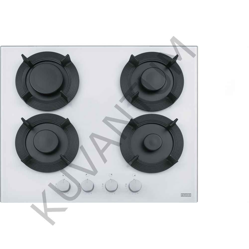 Franke Maris FHMF 604 4GC WH Beyaz Cam Ocak