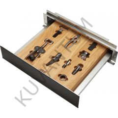 Franke Mythos  FMY 14 WCRD BK Black+Black Frame  Şaraplık Aksesuar Çekmecesi