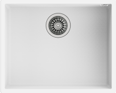 SQUARE 50.40 TG ARTIC WHITE Tezgahaltı Tegranite Eviye