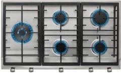 Teka EX 90.1 5G AI AL DR CI NTB E4 Wok Gözlü Inox Ankastre Ocak
