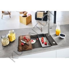 Franke Kubus 2  KNG 110-62 Slate Grey