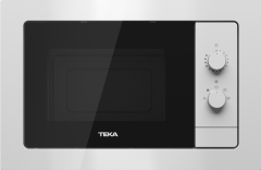 Teka MB 620 BI WH 20 lt Beyaz Ankastre Mikrodalga Fırın
