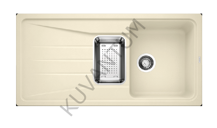 BLANCO SONA 6 S SOFT BEYAZ GRANİT EVİYE