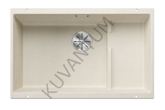 Blanco Subline 700-U Level Soft Beyaz Tezgah Altı Eviye