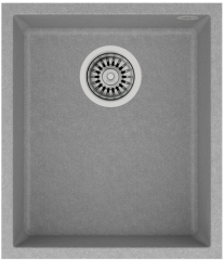 Teka Square 34.40 TG Tek Hazneli Stone Grey Tezgah Altı Eviye