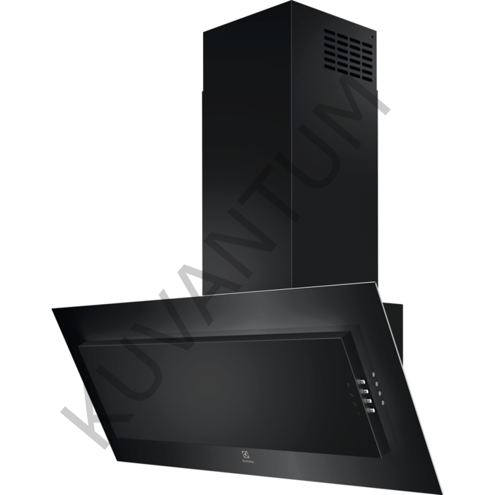 Electrolux-LFV329K 90 cm Siyah Cam Duvar Tipi Ankastre Davlumbaz