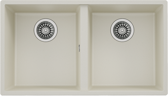 Teka Square 760 TG Tezgah Altı Bright Cream Granit Eviye