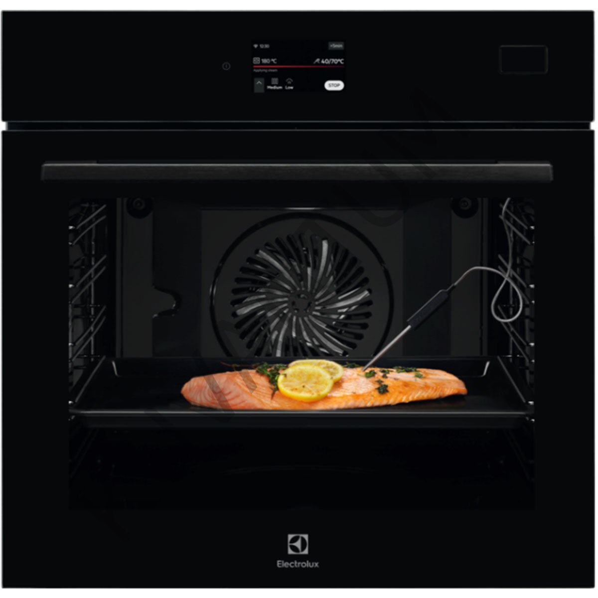 Electrolux LOC8H39WZ Siyah Ankastre Fırın