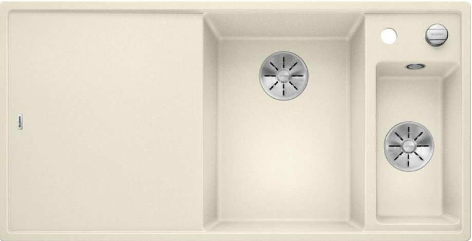 BLANCO AXIA III 6S SOFT BEYAZ EVİYE-SOL